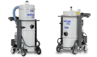 Nilfisk aspiratore industriale trifase per solidi e liquidi modello T 30 S versioni classe L-M